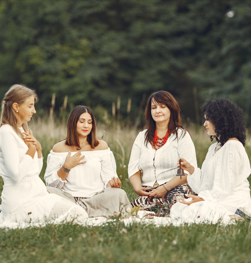 geführte Meditation in der Gruppe