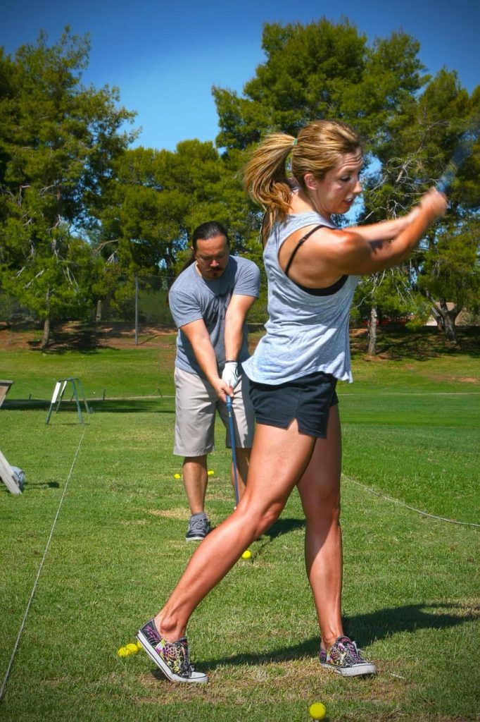 Golfen in der Gruppe