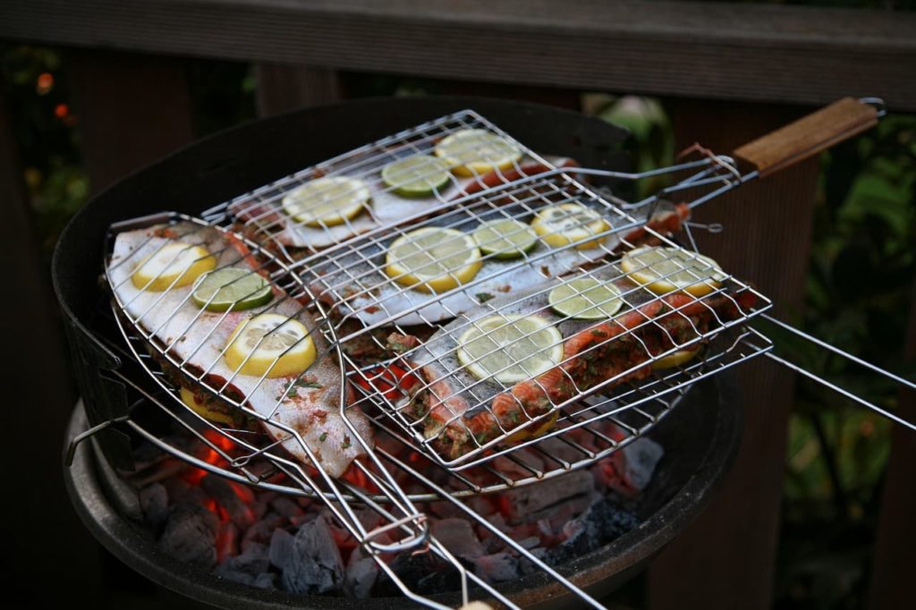 Gegrillter Fisch