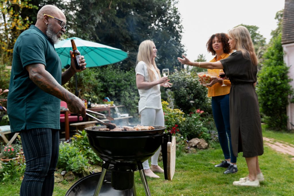 Grillen im Garten