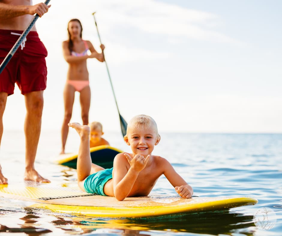 Paddeln mit Kindern