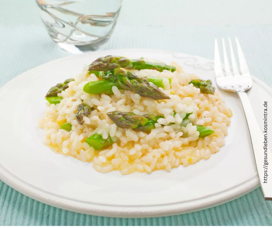 Spargelrisotto ein perfektes Frühlingsesssen